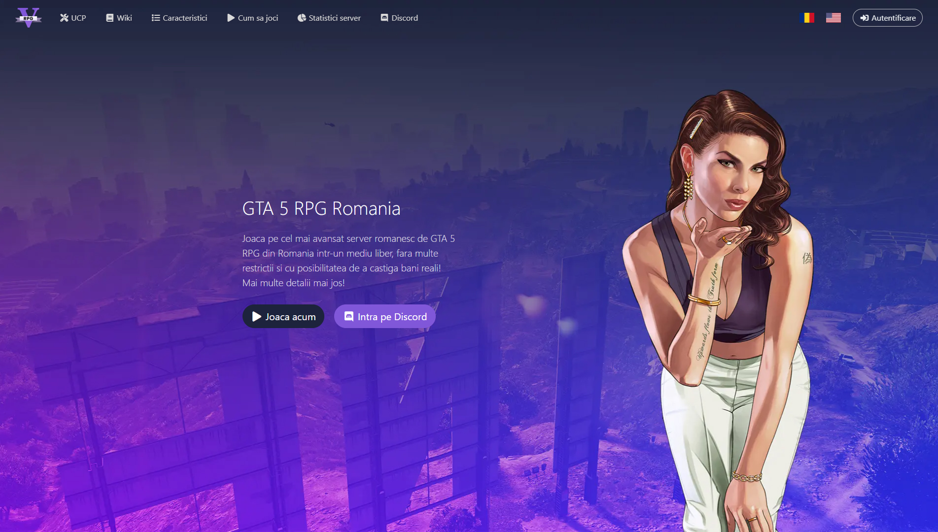 GTA5RPG.RO - Romanian GTA V RPG Server